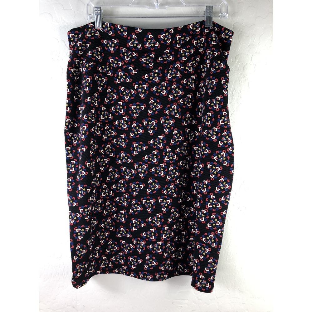 NWT LuLaRoe Womens 3XL Cassie Skirt Black Pencil Skirt ‎ Stretch